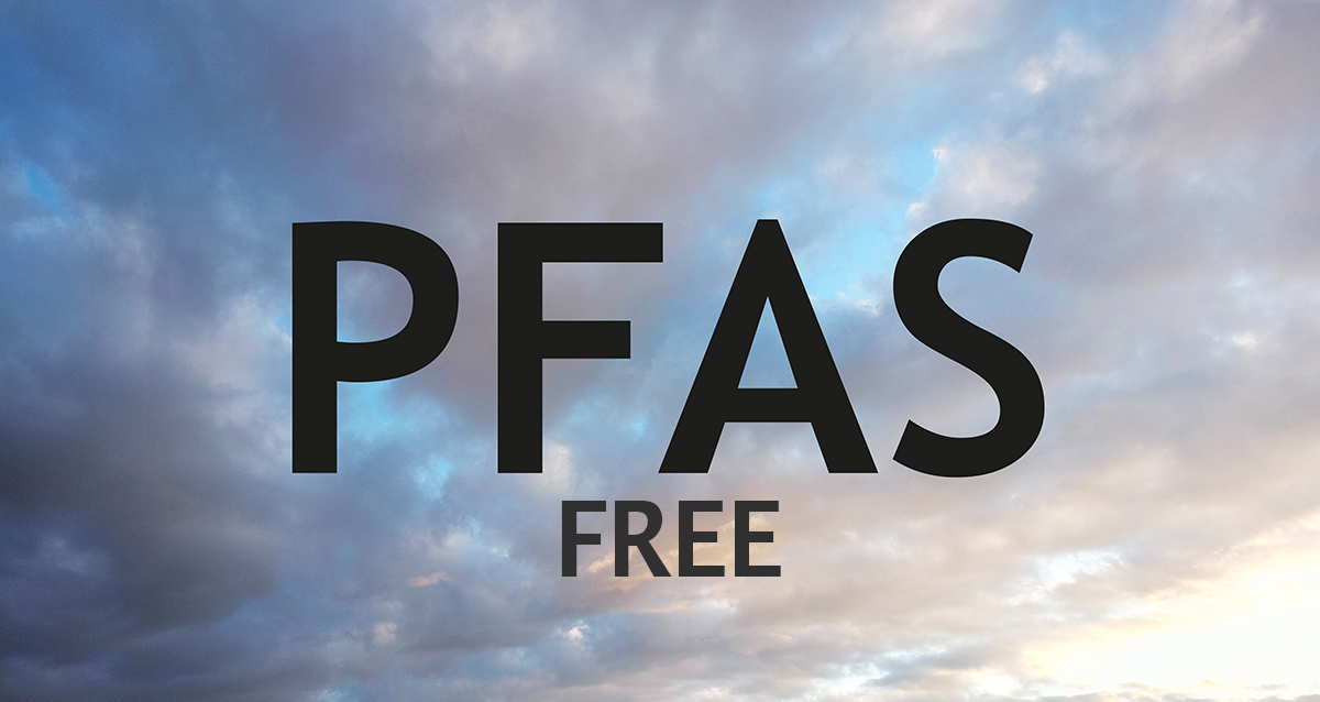 Pfas,Free,Sign,On,White,Background